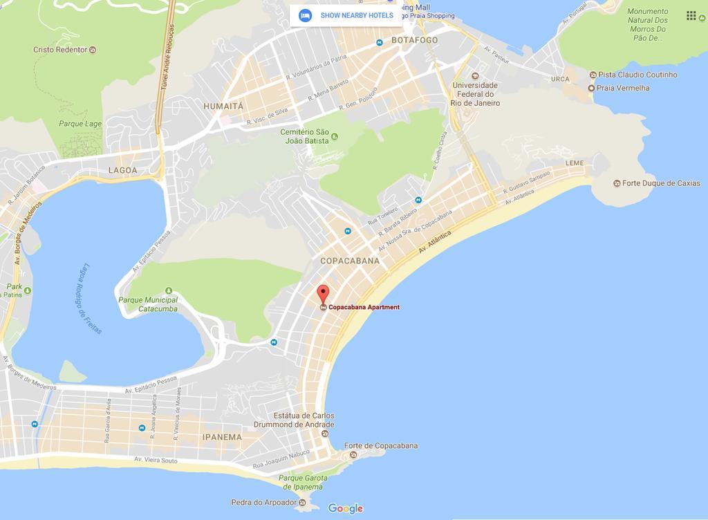 The Real Copacabana Apartment ريو دي جانيرو المظهر الخارجي الصورة